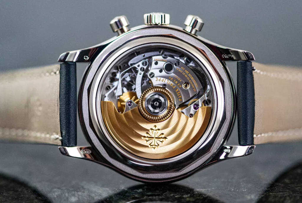 Rückansicht der Uhr