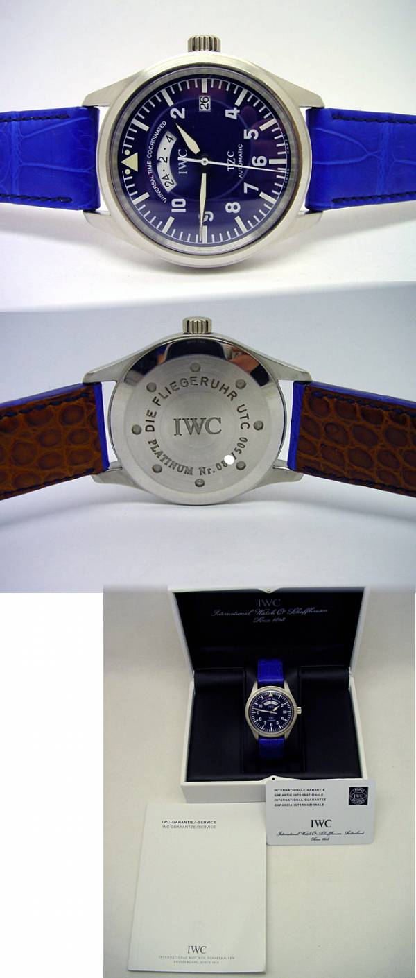IWC Fliegeruhr UTC PLATINUM Limited Edition