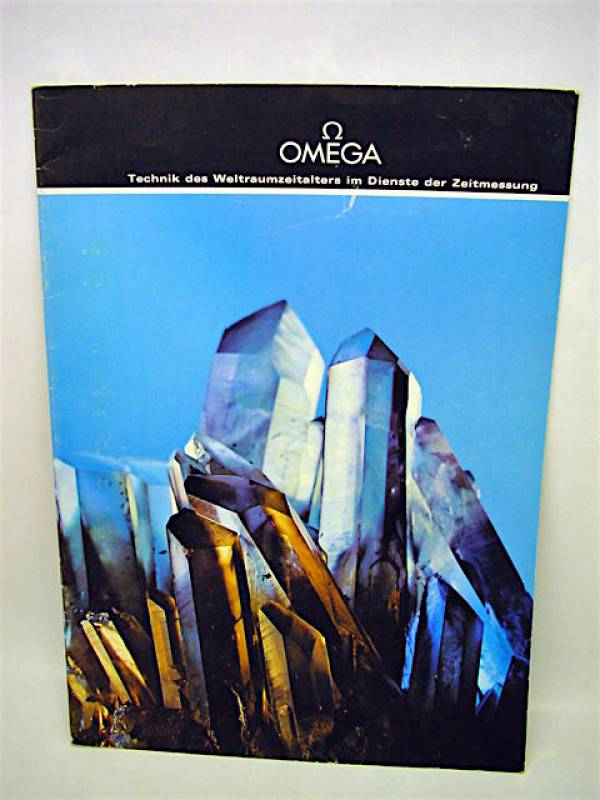 Omega Technik des Weltraumzeitalter ca. 1970 sehr selten DIN-A4
