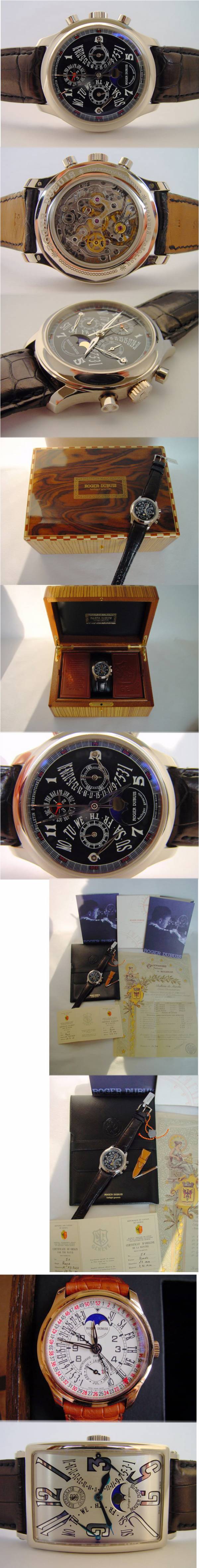 Roger Dubuis Hommage Ewiger Kalender Bi-Retrograde Chronograph