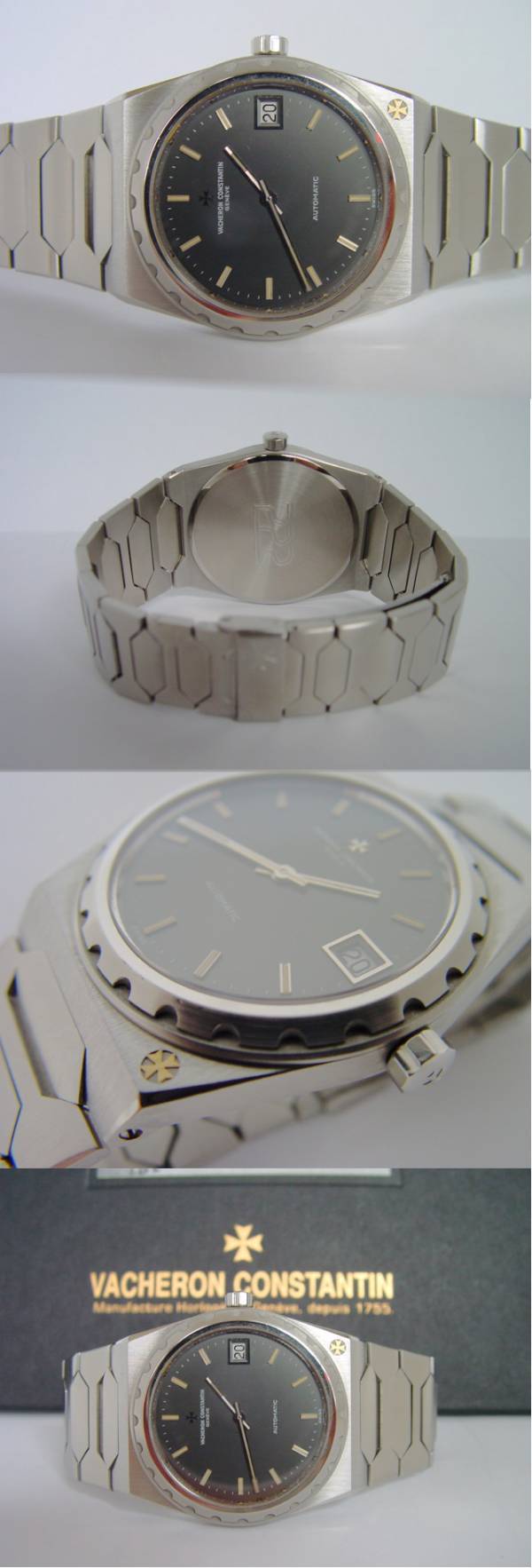 Vacheron Constantin seltene Vintage Jumbo 222 Automatik Stahl