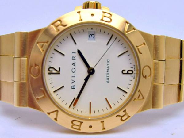 Bulgari BVLGARI DIAGONO Automatic 18k Gelbgold