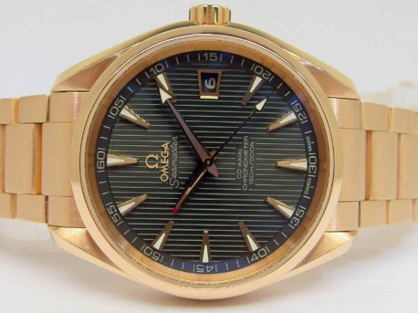 SEAMASTER Aqua Terra Co Axial Rotgold