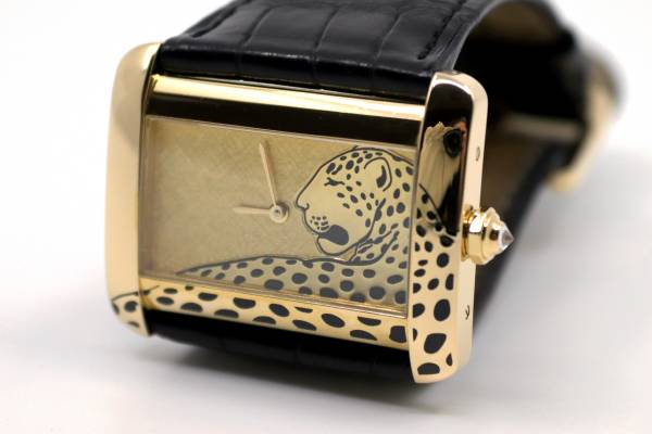 Cartier limited Jumbo DIVAN | Leopard | No. 0x|20 | in Gelbgold