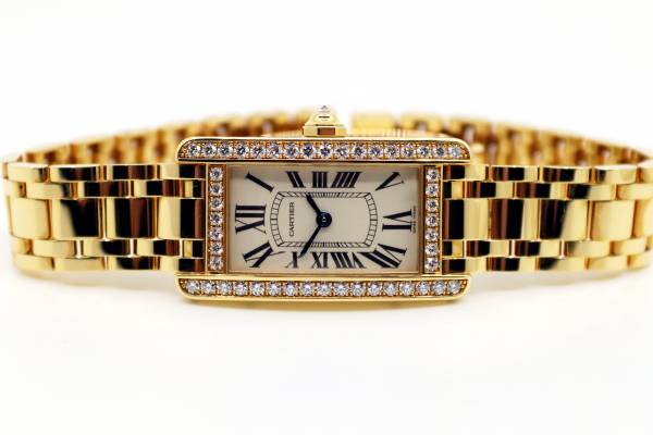 Cartier WB7072K2 Tank Américaine Joaillerie Edition inkl. 19 Prozent MwSt.