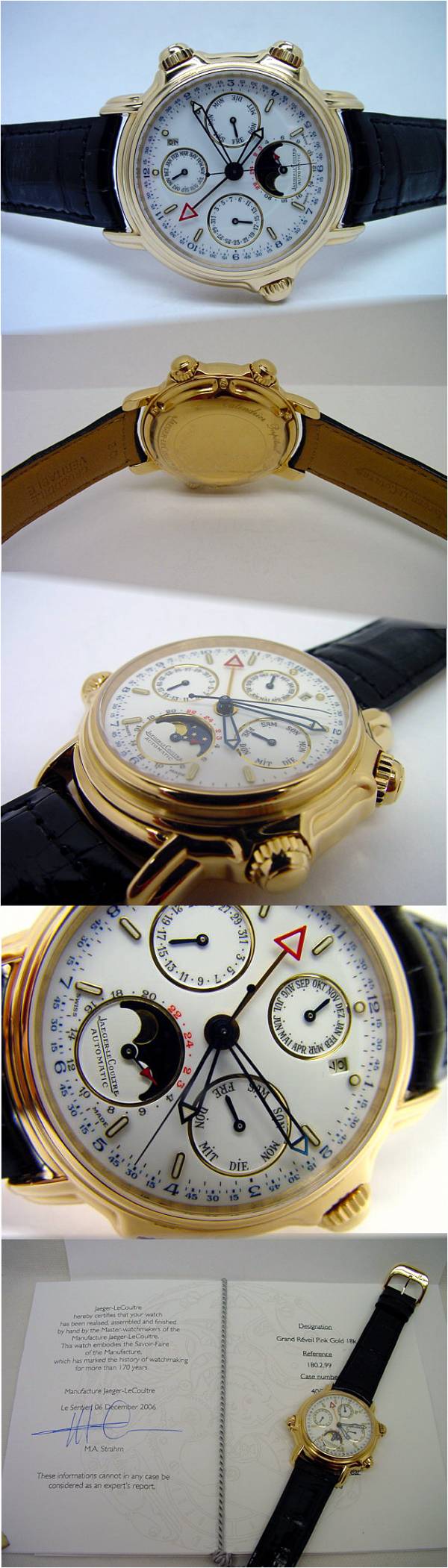 Jaeger-LeCoultre GRAND REVEIL in 18kt Rosegold 180.2.99