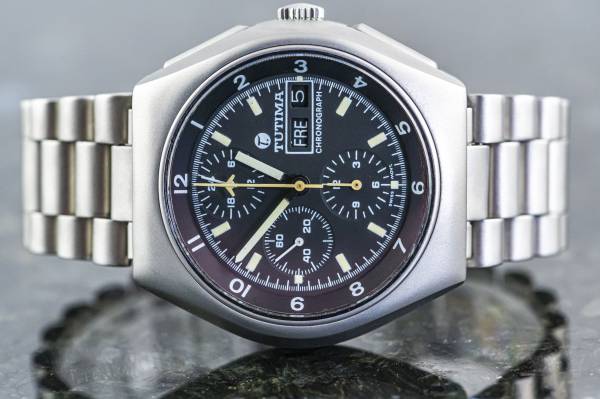 TUTIMA | 798-01 | Military Flieger Chronograph | Box und Papiere