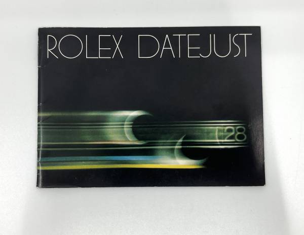 Rolex Datejust Booklet von 1980 / 1982 für Übergangsreferenzen