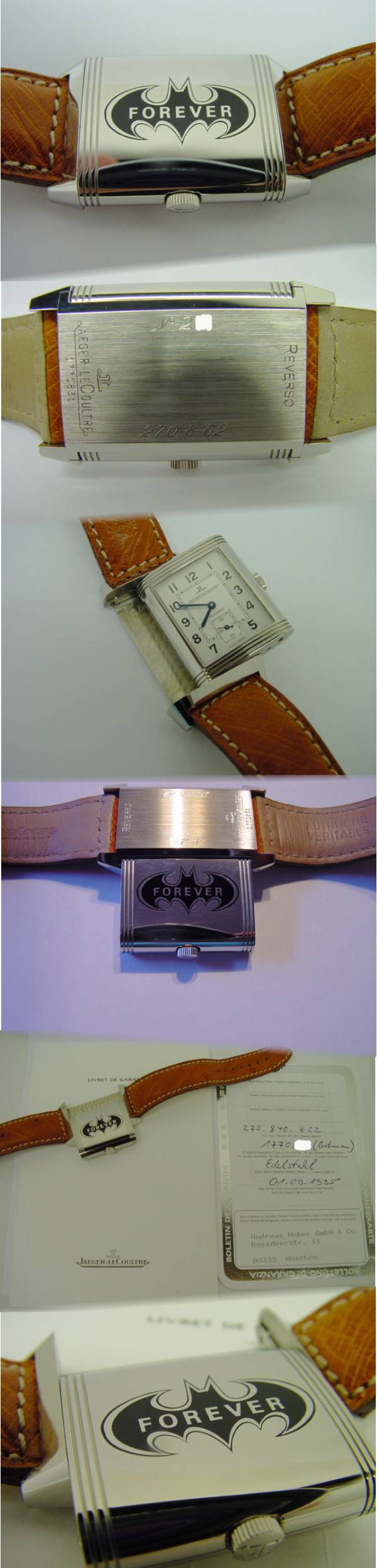 Jaeger-LeCoultre 270.840.622 limiterite Reverso Batman Forever 1995