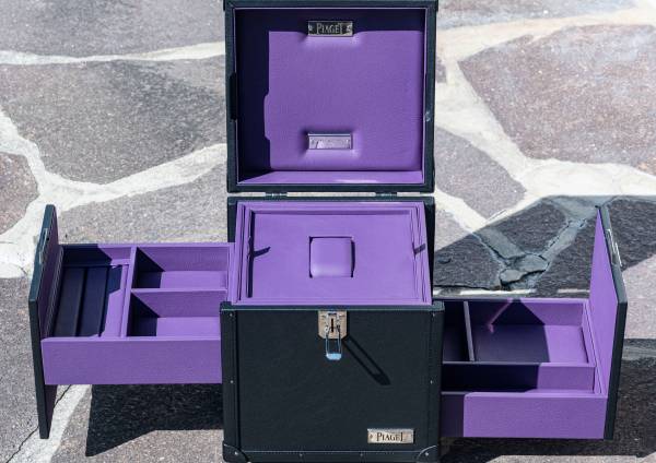 Piaget super seltener Pinel & Pinel Koffer für Uhren und Schmuck