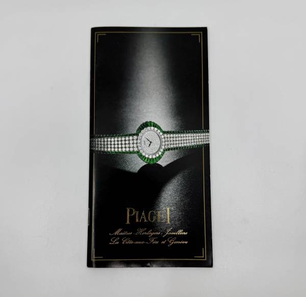 Piaget Uhren Katalog u.a. Piaget Polo von 1980 in deutsch mit Preisliste 1980