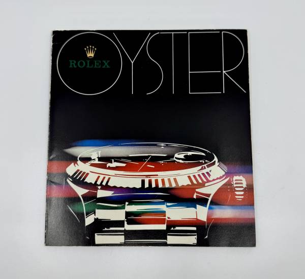 Rolex Oyster Uhren Katalog sehr selten von 1977 in dänisch mit Preisliste 1980