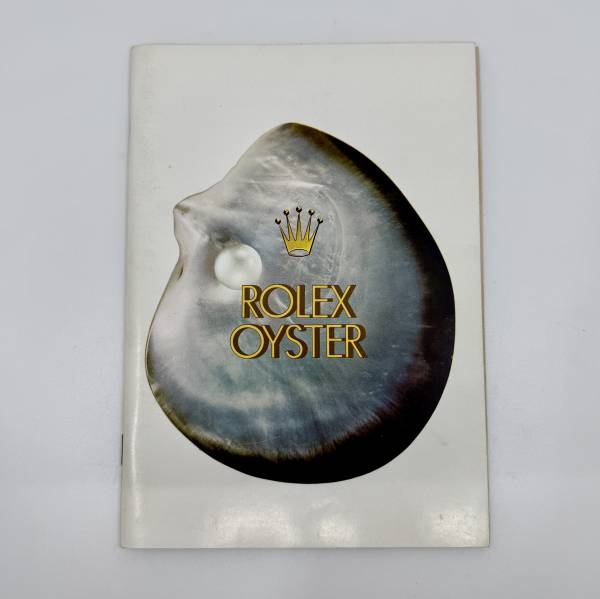 Rolex Oyster Katalog sehr selten von 1975 in deutsch mit Preisliste 1975