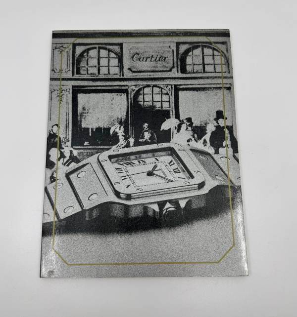 Cartier Uhren Katalog & Beschreibung extrem selten von 1982 in deutsch