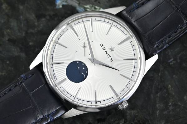 Zenith 03.3100.692/01.C922 Elite Moonphase Stahl Full Set + Rechnung 2024