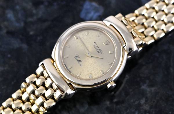Rolex 6621 Cellini orig. Goldband 18k Gelbgold LC100 Zertifikat 1991