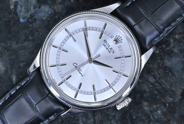 Rolex 50509 Cellini Time silver dial Weißgold Full Set 2020 
