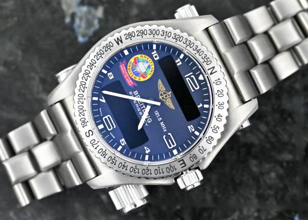 Breitling E56321 Emergency Orbiter limited Edition Titan Full Set Breitling Service 2025