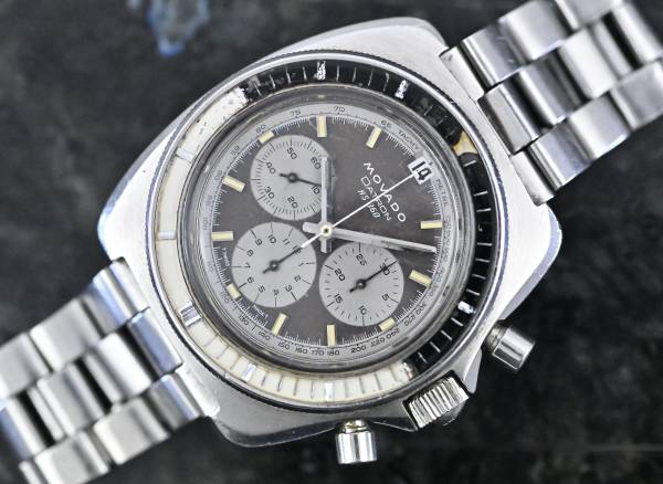 Movado 434-705-501 Super Sub Sea Datron HS 360 orig. Gay Frères Armband Zertifikat 1973