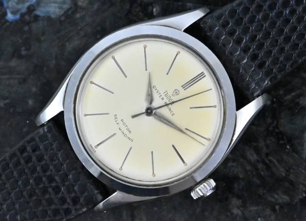 Tudor 7965 Vintage Oyster Prince Small Rose Stahl Gutehoffnungshütte Rolex Dornschließe