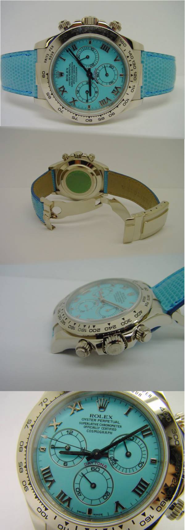 Rolex 116519 Daytona Cosmograph Beach Türkis Weißgold