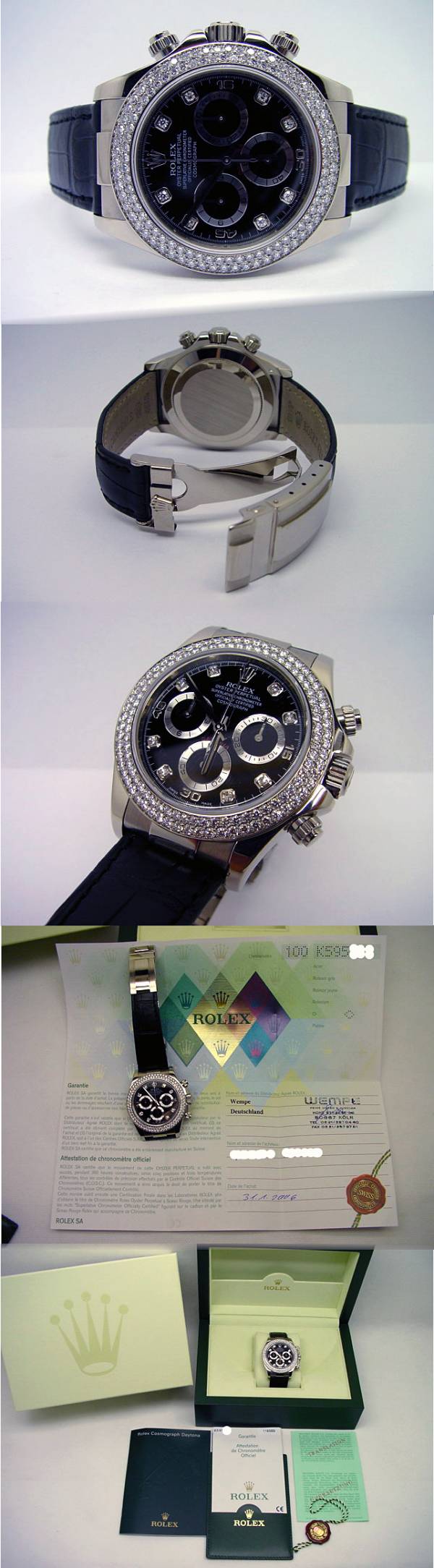 Rolex Cosmograph DAYTONA DIAMOND 116589 RBR