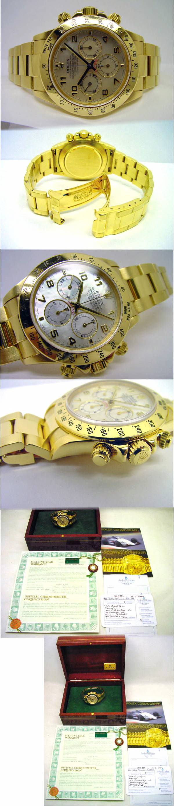 Rolex Cosmograph DAYTONA MOP Zenith 16528