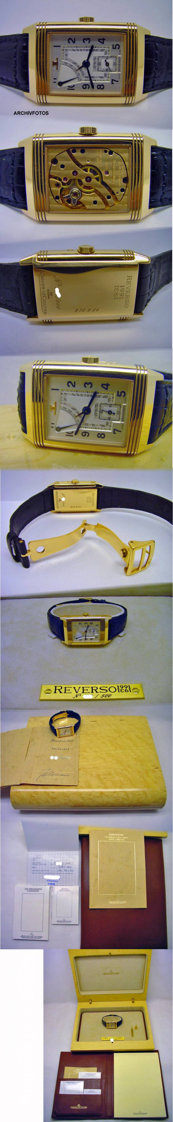 Jaeger-LeCoultre Limited Edition Reverso Septantième 60ème Anniversary  1931 | 1991