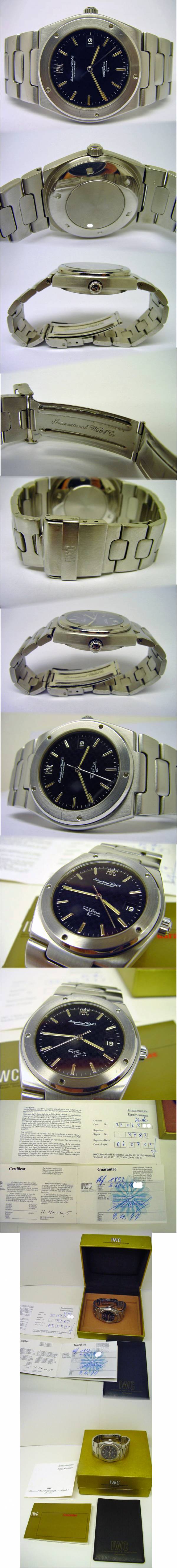 IWC JUMBO INGENIEUR SL 1832 in Edelstahl Full Set