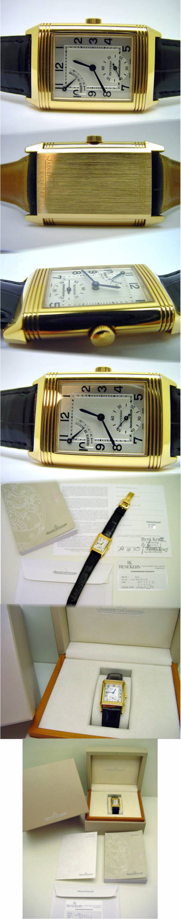 Jaeger-LeCoultre REVERSO Réserve de Marche Grande Taile Rosegold