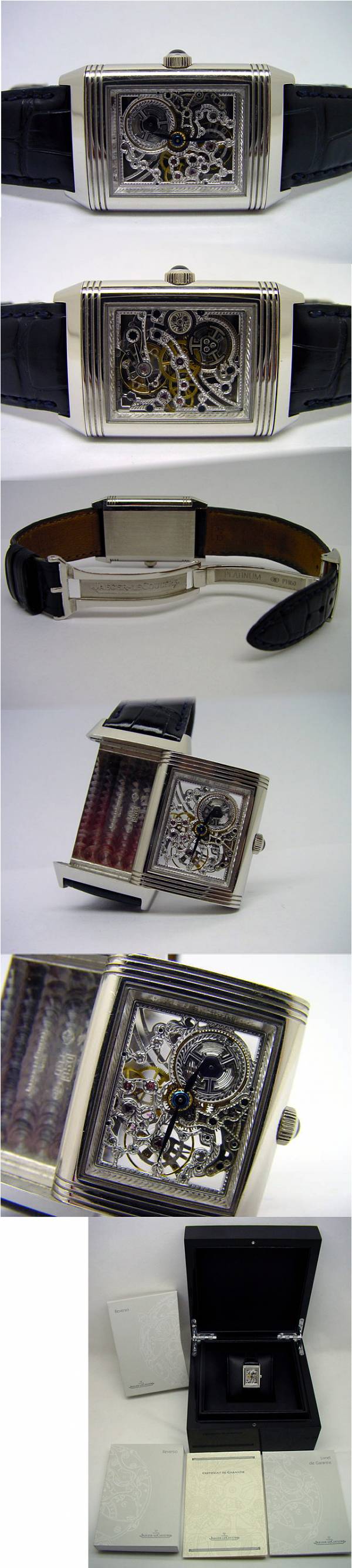 Jaeger-LeCoultre limited REVERSO NUMBER ONE in Platin