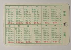 Rolex Taschenkalender von 1981 Image 3