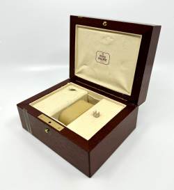 Patek Philippe frühe Mahagoni Box für Kalender / Komplikations Modelle Ref. 3450 / 3970 / 3940 Image 4