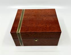 Patek Philippe frühe Mahagoni Box für Kalender / Komplikations Modelle Ref. 3450 / 3970 / 3940 Image 8