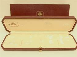 Patek Philippe lange Box für Lederband Modelle mit Umkarton Abbildung 3