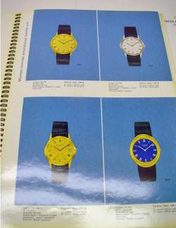 Patek Philippe Konzessionärs Katalog von 1972 u.a. 3597 Beta 21 / 3590 / 3589 Abbildung 4