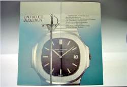 Patek Philippe seltenes Nautilus Booklet für die Referenz 3700 Stahl Image 3