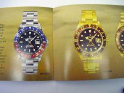 Rolex GMT Master Booklet Übergangsreferenzen 16760 / 16750 / 16758 / 16753 Image 4