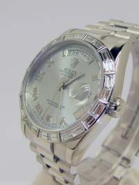 DAY-DATE Platin 118366 Baguette Lünette Abbildung 13