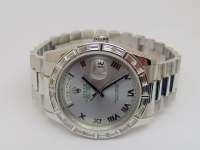 DAY-DATE Platin 118366 Baguette Lünette Abbildung 7