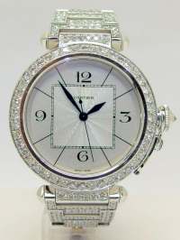 Cartier Pasha de Cartier 42 Joaillerie Weißgold Abbildung 10