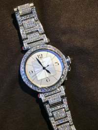 Cartier Pasha de Cartier 42 Joaillerie Weißgold Abbildung 16