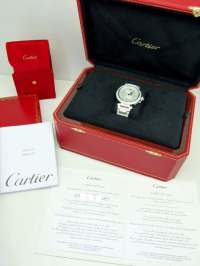 Cartier Pasha de Cartier 42 Joaillerie Weißgold Abbildung 17