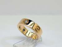 Cartier LOVE Ring mit 3 Brillanten Box und Zertifikat 2013 Abbildung 4