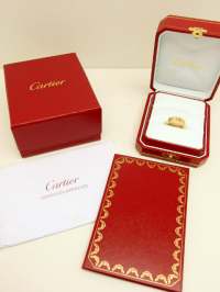 Cartier LOVE Ring mit 3 Brillanten Box und Zertifikat 2013 Abbildung 6