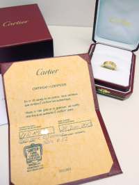 Cartier LOVE Ring mit 3 Brillanten Box und Zertifikat 2013 Abbildung 7