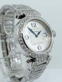 Cartier Pasha de Cartier 32 Joaillerie Weißgold Abbildung 12