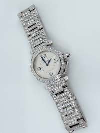 Cartier Pasha de Cartier 32 Joaillerie Weißgold Abbildung 17