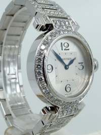 Cartier Pasha de Cartier 32 Joaillerie Weißgold Abbildung 9