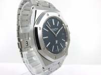 Audemars Piguet Royal Oak blue Boutique 15202 AP Logo  Image 6